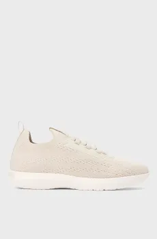Женские бежевые слипоны KNIT EXTRALIGHT RUNNER Бежевый 36 Tommy Hilfiger FW0FW09112