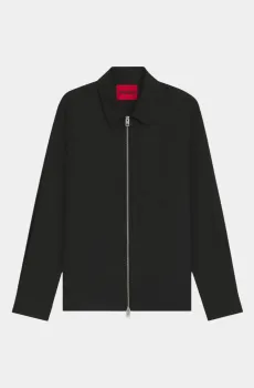 Мужская черная куртка Черный M HUGO 10523