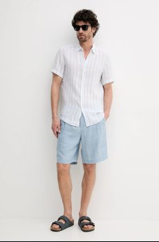 Льняные шорты United Colors of Benetton