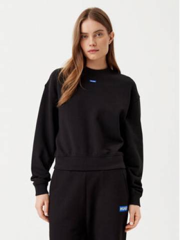 HUGO Світшот Delessa 50534344 Чорний Regular Fit HUGO Світшот Delessa 50534344 Чорний Regular Fit