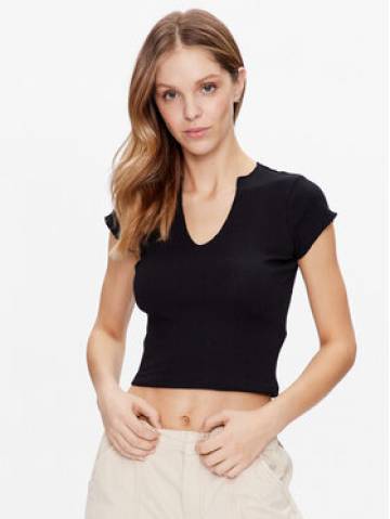 BDG Urban Outfitters Топ BDG NOLA NOTCH NECK SS 76467927 Чорний Slim Fit BDG Urban Outfitters Топ BDG NOLA NOTCH NECK SS 76467927 Чорний Slim Fit