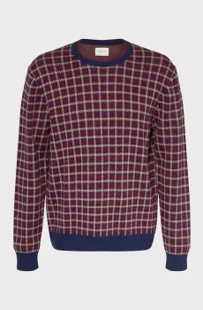 Мужской джемпер в клетку SMALL Разноцветный XL Gant 8050253