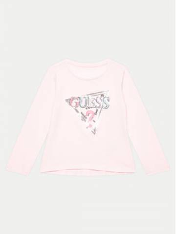 Guess Блузка K4YI11 K6YW4 Рожевий Regular Fit Guess Блузка K4YI11 K6YW4 Рожевий Regular Fit