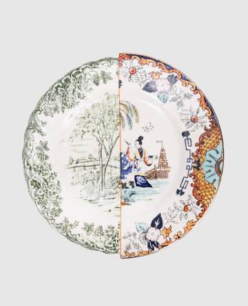 Фарфоровая тарелка Ipazia с принтом