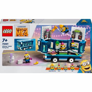 Конструктор LEGO Despicable Me Музичний автобус для вечірок Посіпак (75581) Конструктор LEGO Despicable Me Музичний автобус для вечірок Посіпак (75581)