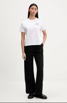 Хлопковая футболка HUGO Destrel_4