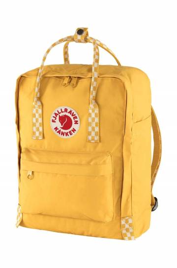 Рюкзак Fjallraven Kanken цвет жёлтый большой F23510.160.904 Рюкзак Fjallraven Kanken цвет жёлтый большой F23510.160.904