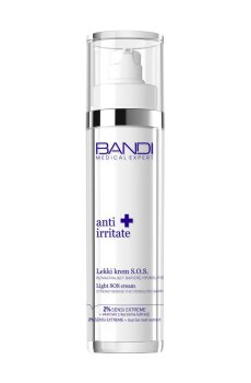 Легкий крем для лица Bandi Medical Expert Anti Irritate Light SOS Cream для укрепления гидролипидного барьера, 50 мл