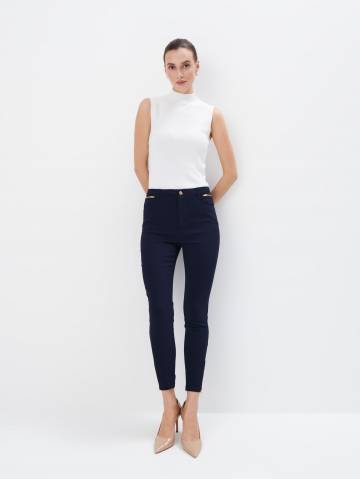 Mohito - Джинси skinny PETITE - сталевий синій - 32 Mohito - Джинси skinny PETITE - сталевий синій - 32