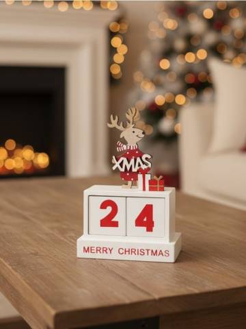 Різдвяна прикраса - білий