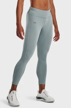 Женские серые тайтсы UA Rush Seamless Ankle Leg Серый M Under Armour 1373928-465