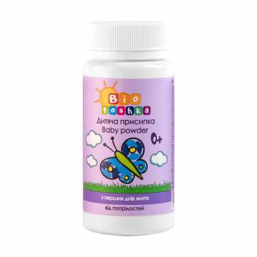 Детская присыпка от опрелостей Bioton Cosmetics Biotoshka Baby Powder с рождения, 75 г Детская присыпка от опрелостей Bioton Cosmetics Biotoshka Baby Powder с рождения, 75 г