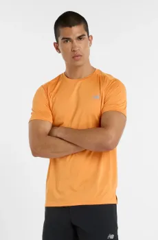 Мужская оранжевая футболка Sport Essentials Оранжевый L New Balance MT41222SIZ