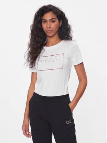 Armani Exchange Футболка 3DYT59 YJ3RZ 1000 Білий Regular Fit Armani Exchange Футболка 3DYT59 YJ3RZ 1000 Білий Regular Fit