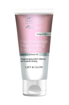 Регенерирующее крем-масло для массажа лица Bielenda Professional Lift & Glow Face Massage Regenerating Creamy Oil, 175 мл