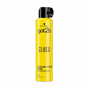 Лак для волос got2b Glued Blasting Freeze Spray сильная фиксация, 300 мл Лак для волос got2b Glued Blasting Freeze Spray сильная фиксация, 300 мл