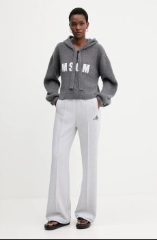 Хлопковые спортивные штаны MSGM