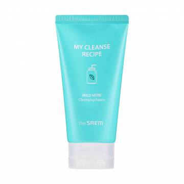 Пенка для умывания The Saem My Cleanse Recipe Mild Herb Cleansing Foam, 150 мл Пенка для умывания The Saem My Cleanse Recipe Mild Herb Cleansing Foam, 150 мл