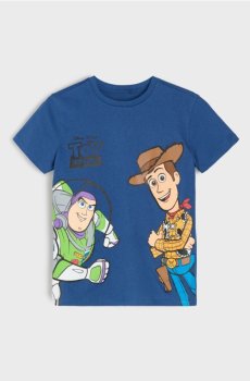 Бавовняна футболка з принтом Toy Story - mid blue
