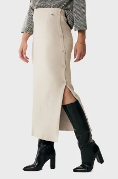 Женская бежевая юбка Бежевый M Mexx MF007401443W