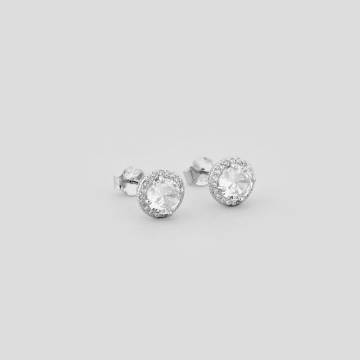 Серебряные серьги Minimal 9520425б Серебряные серьги Minimal 9520425б