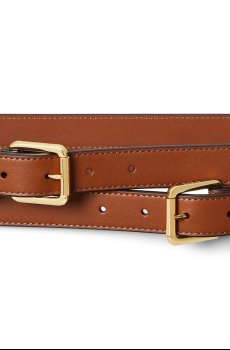 Кожаный ремень Lauren Ralph Lauren