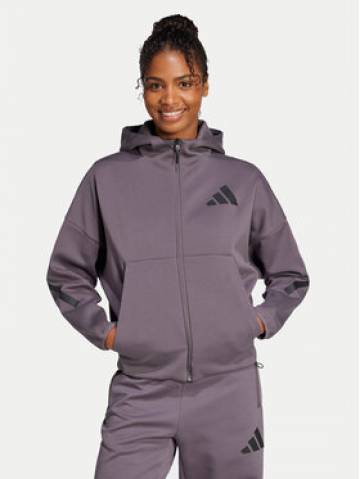 adidas Світшот Z.N.E. JD5985 Сірий Loose Fit adidas Світшот Z.N.E. JD5985 Сірий Loose Fit