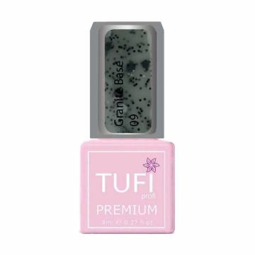 База для гель-лака Tufi profi Premium Granite Base 09 Пастельный зеленый, 8 мл База для гель-лака Tufi profi Premium Granite Base 09 Пастельный зеленый, 8 мл