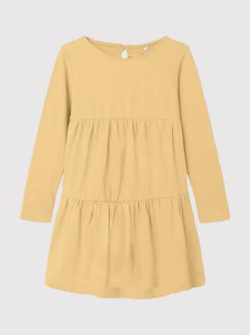 NAME IT Повсякденна сукня 13204676 Жовтий Regular Fit
