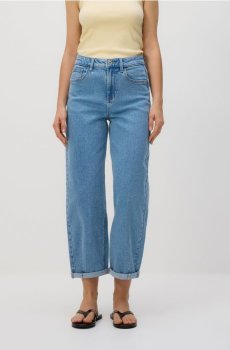 Reserved - Джинси barrel leg - синій - 107IX-50J