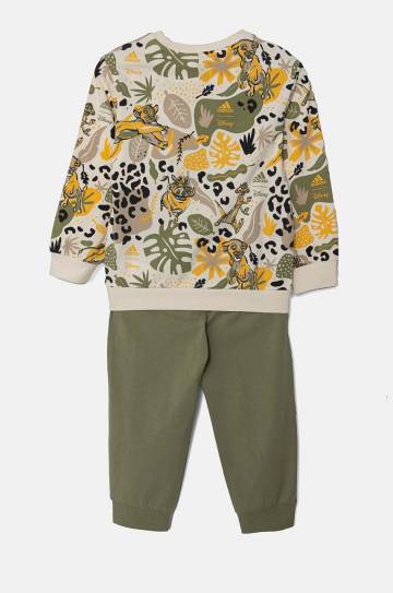 Детский спортивный костюм adidas I DY LKOG цвет зелёный IV9628