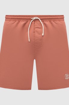 Коричневые шорты для плавания