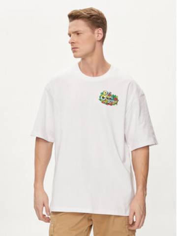 Vans Футболка Pray For Waves Loose Ss VN000JK3 Білий Regular Fit Vans Футболка Pray For Waves Loose Ss VN000JK3 Білий Regular Fit