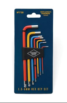 Набор шестигранных ключей Gentlemens Hardware Hex Key Set 7 шт