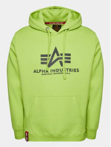 Alpha Industries Світшот Basic 178312 Зелений Regular Fit Alpha Industries Світшот Basic 178312 Зелений Regular Fit