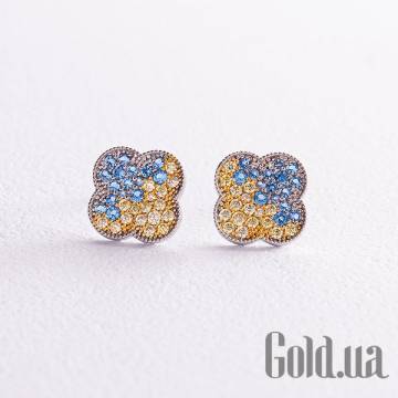 Серьги-гвоздики Украина