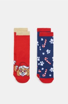Шкарпетки PAW Patrol, 2 пари - червоний