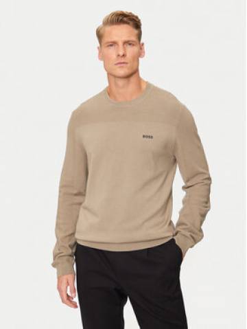 Boss Светр Momentum-X_Cn 50498559 Зелений Regular Fit Boss Светр Momentum-X_Cn 50498559 Зелений Regular Fit