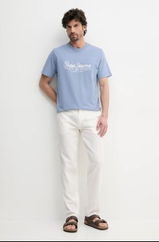 Хлопковая футболка Pepe Jeans DUMAS TEE