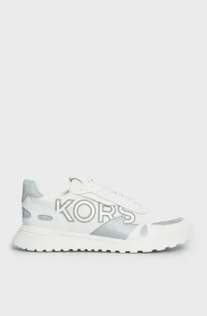 Мужские белые кроссовки MILES Белый 40.5 Michael Kors 42H3MIFS2D