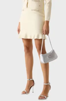 Женская белая юбка Белый XS Guess W6RD75.Z4422;G012