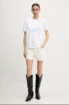 Хлопковая футболка Guess Jeans