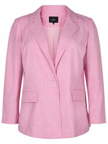 Zizzi Піджак M90007A Рожевий Regular Fit Zizzi Піджак M90007A Рожевий Regular Fit