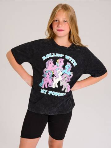 Піжама з ефектом прання My Little Pony - чорний Піжама з ефектом прання My Little Pony - чорний