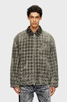 Мужская джинсовая куртка с узором GIACCA/FS Разноцветный L Diesel A21351 0CEBJ