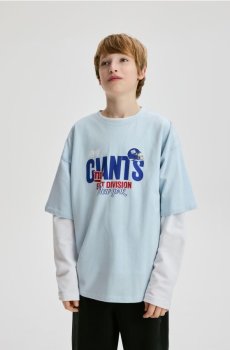 Reserved - Футболка New York Giants - блідо-блакитний - 206IS-05X