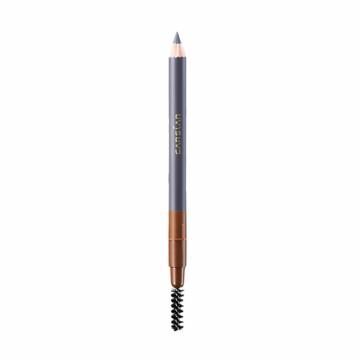 Карандаш для бровей Carslan Natural Shaping Eyebrow Pencil со щеточкой, 03 Light Gray, 1 г Карандаш для бровей Carslan Natural Shaping Eyebrow Pencil со щеточкой, 03 Light Gray, 1 г