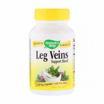 Поддержка вен Natures Way Leg Veins, 120 капсул Поддержка вен Natures Way Leg Veins, 120 капсул