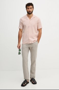 Штаны с добавлением льна Lindbergh