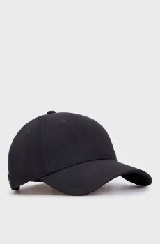 Мужская черная кепка TH CORP LOVE MELTON 6 PANEL CAP Черный ONESIZE Tommy Hilfiger AM0AM12807